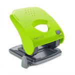 Rapesco 1529 X5-40ps Less Effort 2 Hole Punch, 40 Sheet Capacity, Green