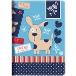 DuraSafe Cases for iPad Mini 6 Gen 2021 8.3 Inch [ Mini 6th ] A2567 A2568 A2569 MK893HN/A MK8E3HN/A Smart Auto Sleep Wake Slim Profile Adjustable Viewing Angle Stand Printed Flip Cover - Puppy Friend