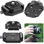 Camera Quick Release Plate, FALCAM F38 Quick Release System QR Plate Camera Tripod Mount Adapter for Canon/Sony Cameras/Zhiyun/Feiyu/DJI Switch Between Stablizer/Tripod/Monopod/Slider/