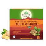 ORGANIC INDIA Tulsi Ginger 50 Teabags