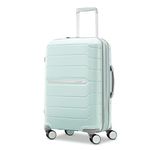 Samsonite Freeform Hardside Expandable with Double Spinner Wheels, Mint Green, Carry-On 21-Inch, Freeform Hardside Expandable with Double Spinner Wheels