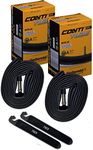 2 Pack - Continental Bike Tube, 26" x 1.75-2.50, 42mm Schrader Valve with 2 Bonus TAC9 Tire Levers!