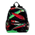 Lightweight Kids Backpack Kindergarten School Bag Child Rucksack Daypack for 3-8 Years Old Fishing Lures