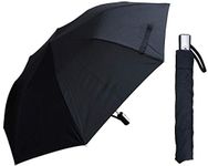 RainStoppers W046B Auto Open Auto Close Deluxe Umbrella, 42-Inch (Black)