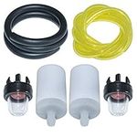 AUMEL Fuel Filter Line Hose Primer Bulb Kit for Husqvarna Poulan Stihl McCulloch Chainsaw