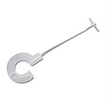 White Tagging Hook Barbs Tag Gun Refill J Rounded Pins Clothing Price Tagger Label Fasteners 15mm (Pack of 1000)