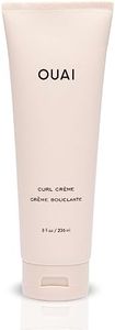 OUAI Curl Cream - Curl Defining Cream for Hydrated, Shiny Curls - Babassu and Coconut Oil, Linseed and Chia Seed Oil - Paraben, Phthalate, Sulfate and Silicone Free Curly Hair Products (8 Oz)