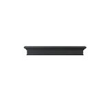 Pearl Mantels Mantel Shelf, 72", Black