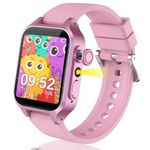 Ruopoem Kids Smart Watch, Smart Watch for Kids with 32 Games Camera Music Player Video Step Counter Audiobook Alarm HD Touchscreen, KidsWatch for Boys Toys Birthday Gifts for Girls and Boys