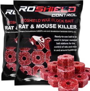Roshield Rat & Mouse Bait 600g – Rodent Killer Pellets