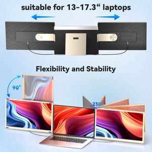 Siaviala 15.6" Portable Monitor – Full HD Display, Slim Design