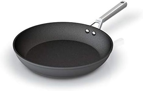 Ninja C30030 Foodi NeverStick Premium 12-Inch Fry Pan, Hard-Anodized, Nonstick, Durable & Oven Safe to 500°F, Slate Grey