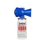 SABRE Sport and Safety Air Horn, 115 dB Air Horn, 60 ¼ Second or 25 ½ Second Bursts, Audible Up To 1/2-Miles (804-Meters), Perfect for Use at Sporting Events, Boating, Camping, Hiking