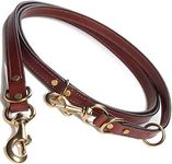 Mendota Pet Leash Leather Jaeger Le
