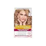 L'Oréal Paris Excellence Crème Permanent Hair Dye, Radiant At-Home Hair Colour with up to 100% Grey Coverage, Pro-Keratin, Up to 8 Weeks of Colour, 8.12 Natural Frosted Beige Blonde