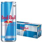 Red Bull Energy Drink, Sugarfree, 250 ml (12 Pack)