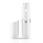VIFERA Facial Hair Remover Machine For Women - Face, Chin, Cheek, Eyebrow, Upper Lip & Peach Fuzz Hair Remover Trimmer for Women, Compact & Portable Epilator For Smooth Skin(White)