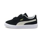 Puma Unisex-Kid Suede Classic XXI V PS Black-White Sneaker - 10 UK (38056301)