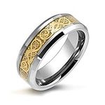 Golden Silver Two Tone Celtic Knot 
