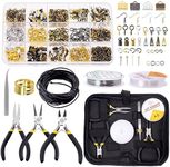 Glarks 1468Pcs Jewelry Making Suppl