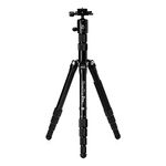 Benro MeFOTO Roadtrip PRO Travel Tripod, Ballhead and Monopod in Black, 1 Series Aluminum Legs, 4 Leg Sections, Twist Leg Locks, Carrying Case (BMRTPROABLK)