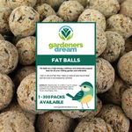 GardenersDream Suet Fat Balls | Premium Garden Wild Bird Food | Enhanced Year-Round Formula | Naturally Blended, High in Energy & Protein-Rich Feed | Full of Nutritious Fat Fibre & Moisture (10 Pack)