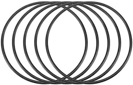 uxcell Nitrile Rubber O-Rings 64mm OD 60mm ID 2mm Width, Metric Nitrile Rubber Sealing Gasket, Pack of 30