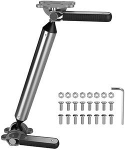 VINmounts Boat Grill Mount Compatible for Rectangular Grill,Rod Holder Mount,for Bait Cutting Board/Fillet Table