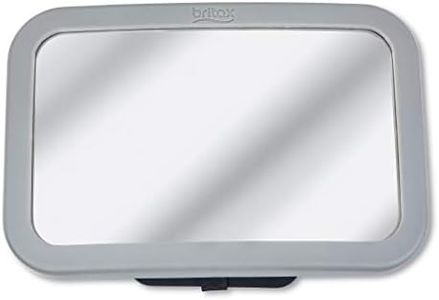 Britax Baby Car Mirror for Back Seat - XL Clear View - Easily Adjusts - Crash Tested - Shatterproof