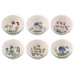 Portmeirion Botanic Garden stacking bowl 14cm set of 6 cereal, soup, d