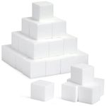 Crafts Foam Cubes, Blocks for Models, Art, DIY Projects (3 in, 30 Pack)
