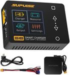 SUPULSE LiPo Charger 1-6S Lipo Battery Balance Charger S6 150W RC Charger RC Car Battery Charger Discharger 10A AC/DC for Li-Po Li-Hv Li-Ion Li-Fe NiMH Li-ion Pb Battery Charger Adapter