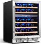 Yeego 24 Inch Wine Fridge Dual Zone