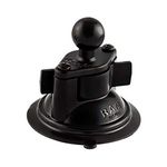 Ram Mount 3.25-Inch Diameter Suction Cup Twist Lock Base (Black)