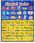 Eamay Alphabet Center Pocket Chart, Letter Recognition and Speech, 104 Pieces