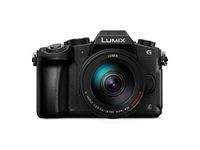 Panasonic DMC-G85H Lumix G Vario 14-140mm/F3.5-5.6 ASPH Lens, Mirrorless Camera with case Optical Zoom (Black)