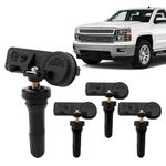 HQPASFY TPMS Sensor 315MHz Tire Pressure Sensor, Compatible with 2006-2019 Chevy Silverado/Tahoe, Cadillac Escalade, GMC Sierra/Yukon, Buick Lucerne & More, Replaces# 13598772, 13581558, 13586335