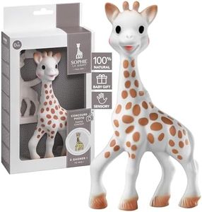 Sophie la girafe Limited Edition Original Baby Teething Toy with Vanilla Teether, 100% Natural Rubber Easy to Grip Baby Teether, Suitable for Newborn Babies - Gift Box