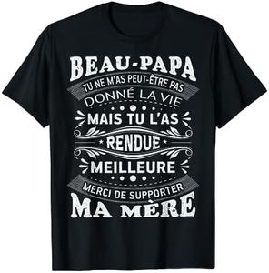 Beau Papa Cadeau Humour Fête Des Pères Personnalisé T-Shirt