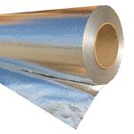 RadiantGUARD XTREME Radiant Barrier INDUSTRIAL Grade 1000 sq ft roll | 48-inch by 250-feet | Xtr-1000-B | Metalized Aluminum Breathable Reflective Att