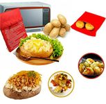 Jacket Potato Express Microwave Cooking Bag -Baked Potato Bag in 4 Mins, Reusable & Washable (1)