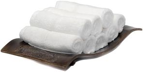 MOSOBAM 8-piece Washcloth Set - Whi