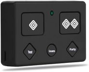 Upgrade Gate Remote Control Replace for AXP1, 5-Button Remote Transmitter Fits Gate Opener Models TSS1XP TDS2XP TSS1 TDS2 LDM2 LDM2K HDP1 HDP2 DD2U LSM1 DS1U, Partymode + Battery Test Button 1pack