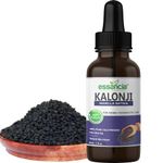 essancia - NATURALLY IN EVERY DROP Kalonji Black Seed Oil For Healthy Skin And Hair, 100% Pure, 30ml