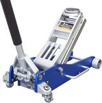 BIG RED AT83003XLUR Economic Aluminum Quick Lift Low Profile Garage Jack, 3 Ton (6000 lb), Blue