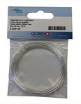 Glorex Silver Wire 0.4mm 20m Copper Core Plated, 12 x 8.6 x 0.1 cm