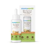 Mamaearth Skin Correct Face Serum with Niacinamide and Ginger Extract for Acne Marks and Scars - 30 ml | Reduces Acne Marks | Minimizes Enlarged Pores