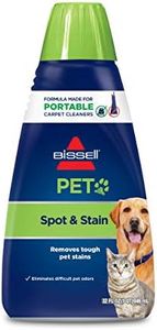 Bissell 74R7 Pet Stain & Odor Portable Machine Formula, 32-Ounce, Fl Oz