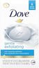 Dove Beauty Bar more moisturizing than bar soap Gentle Exfoliating for softer and smoother skin 106 g 6 bars