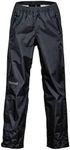 Marmot Kids Precip Pants, Black, Large